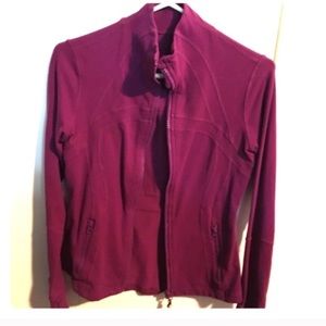 Lululemon workout zip up